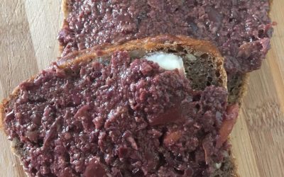 Pomazánka z oliv kalamata (vegan, bezlepek)
