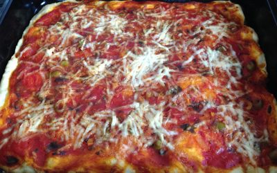 Špaldová letní pizza